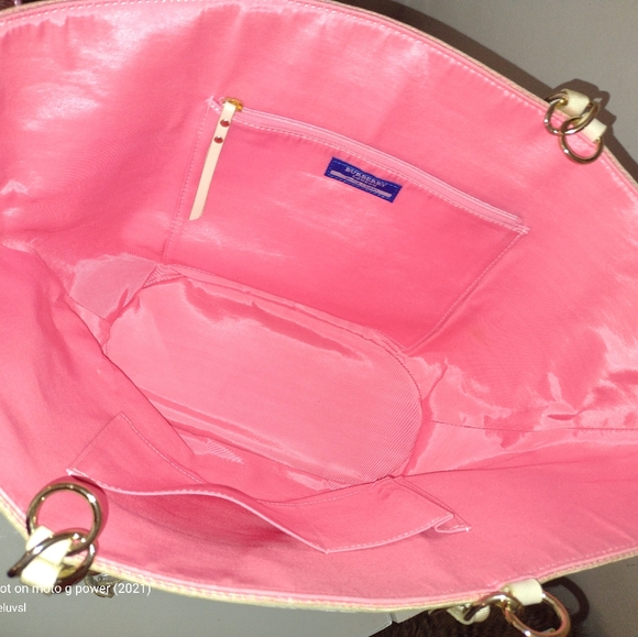 BURBERRY Blue Label Pink Travel Bag - Picture 9 of 16
